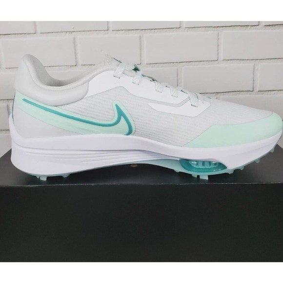 Nike Air Zoom Infinity Tour NEXT% Golf Shoes DC5221-143 White Mint Foam Sz 8.5 - Picture 7 of 12